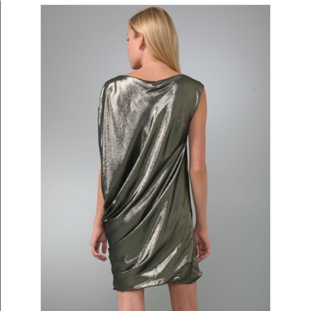 Ports 1961 Asymmetrical Silk Dress - Picture 4 of 5